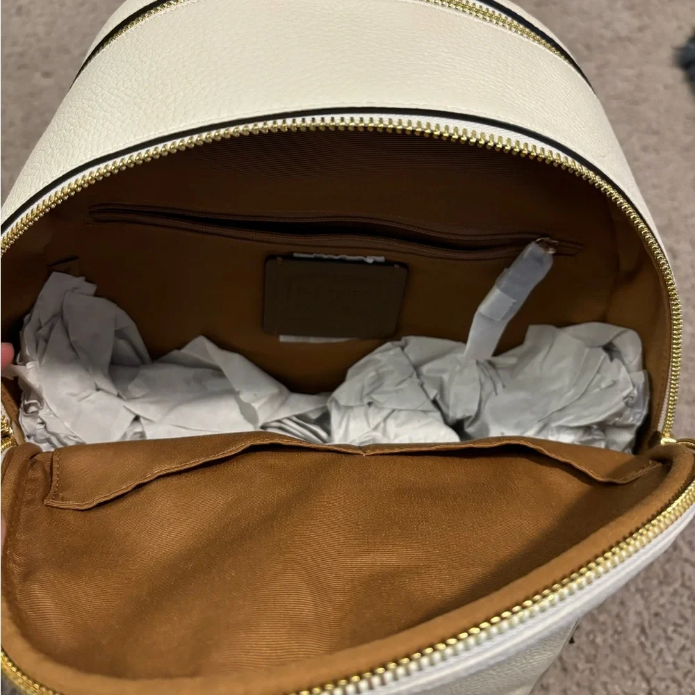 Coach Leather Backpack - Picture 3 of 6